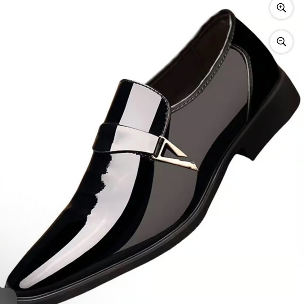 Men Slip-On Dress Oxfords Shoes Size 10